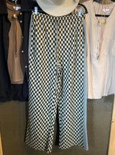 Annie Wear Drawstring Checkered Wide Leg Pants