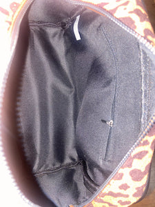 Fame Faux Leather Handle Boxy Handbag