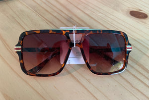 Luxury Stripe Sunglasses