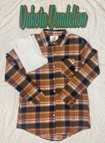 Hatford Button Down-Navy-C