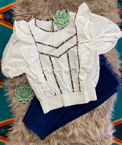 Birdie Woven Top