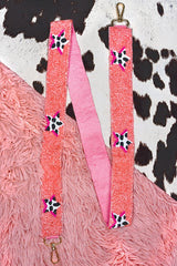 Cow Print Star Pink Strap